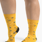 WOMENS HEART BEES BAMBOO SOCK