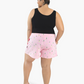 WOMENS CHAMPAGNE BUBBLES BAMBOO JERSEY SLEEP SHORT