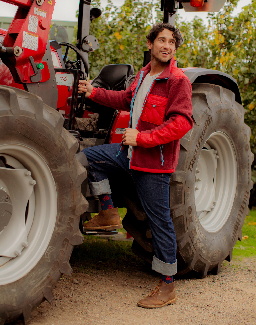 MENS TRACTOR BAMBOO SOCK