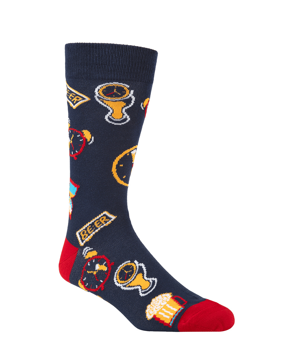 MENS BEER O'CLOCK BAMBOO SOCK