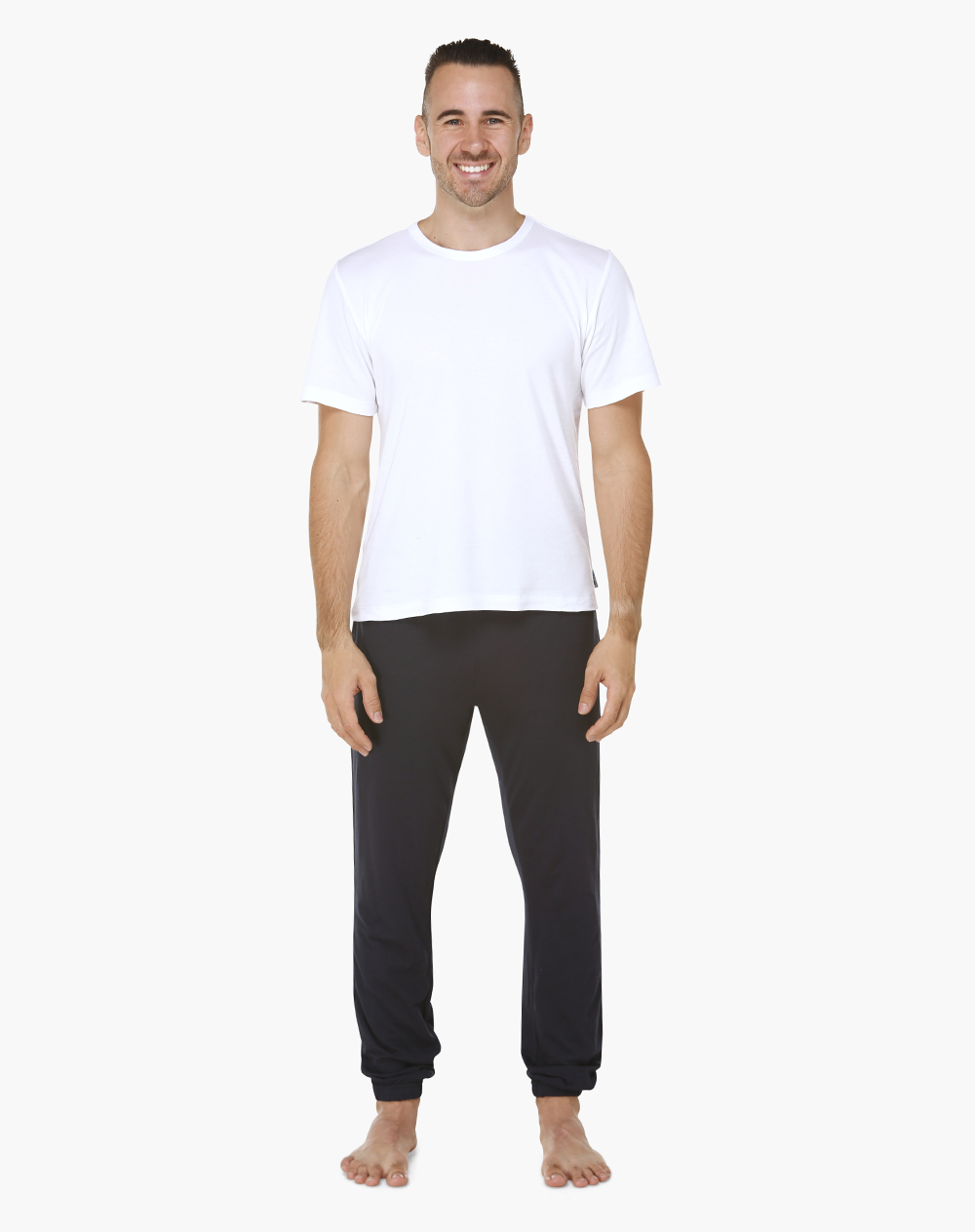 MENS COMFY BAMBOO JERSEY SLEEP PANT - NAVY