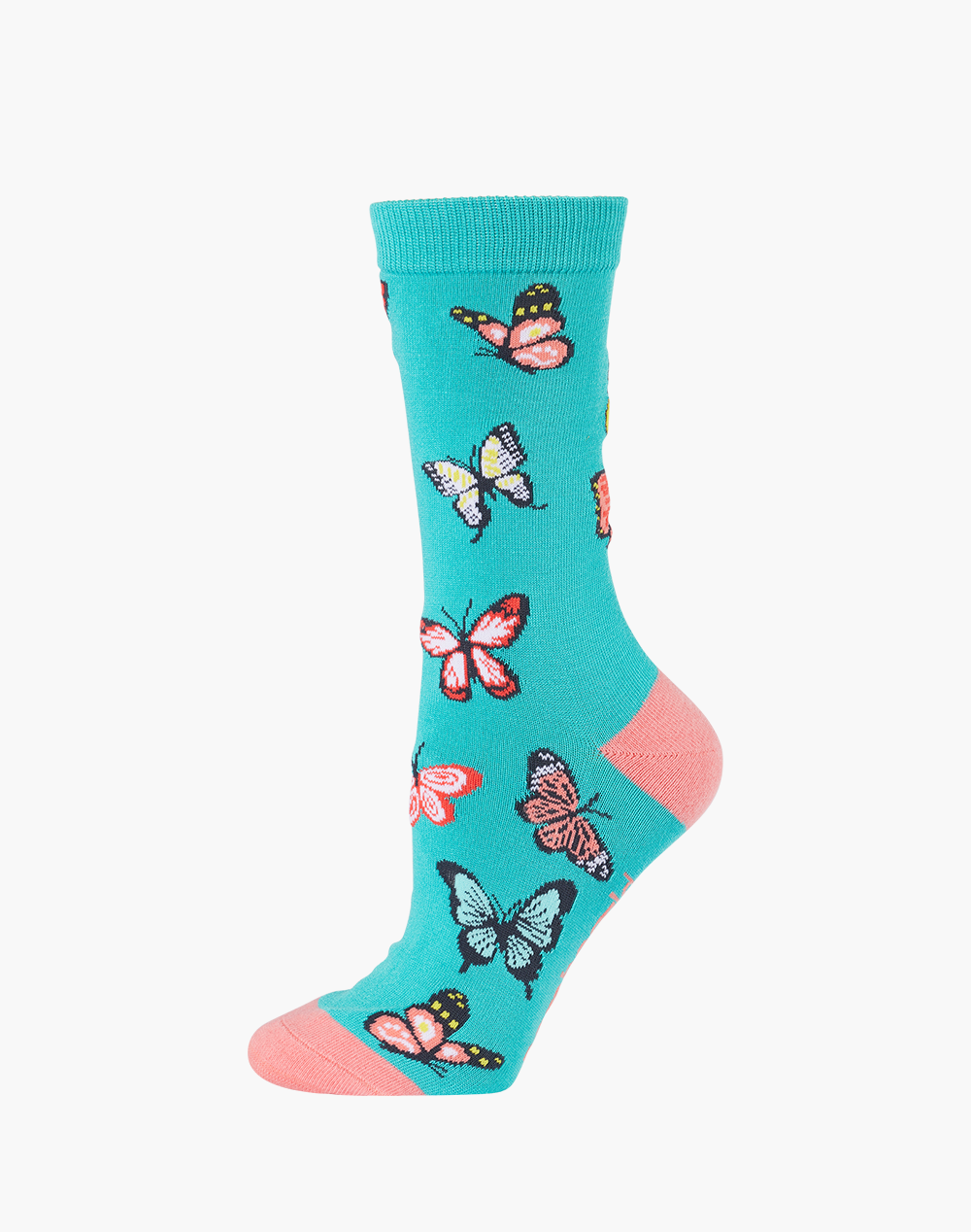 WOMENS FLUTTERS BAMBOO SOCK