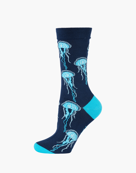 WOMENS JELLIES BAMBOO SOCK