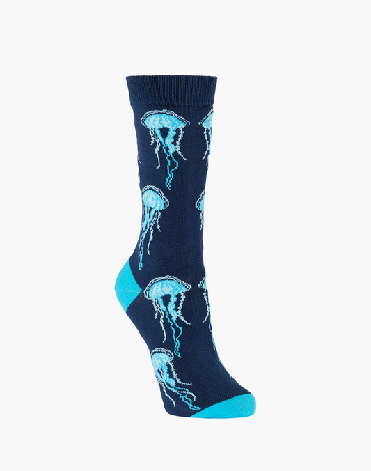 WOMENS JELLIES BAMBOO SOCK