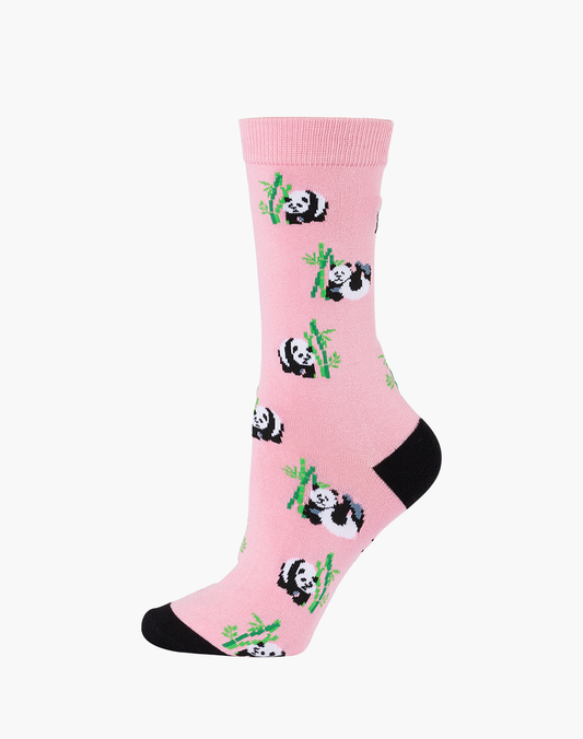 WOMENS PANDA BAMBOO SOCK