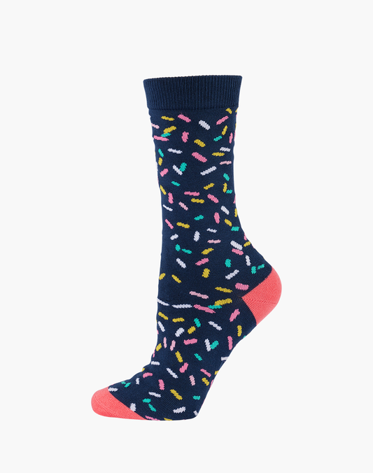 WOMENS SPRINKLES BAMBOO SOCK