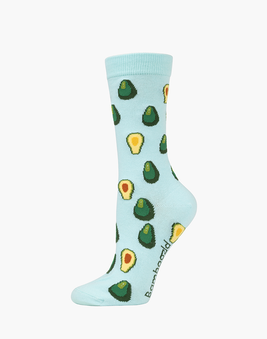 WOMENS AVOCADO BAMBOO SOCK