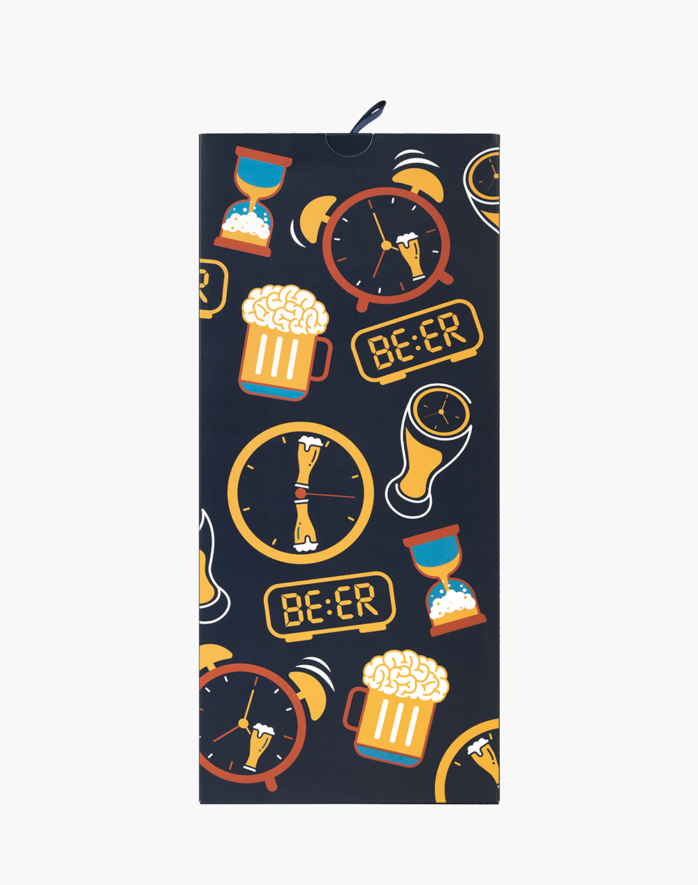 MENS BEER O'CLOCK BAMBOO SOCK CARD