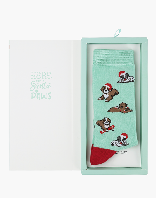 WOMENS CHRISSY CAVOODLES BAMBOO SOCK CARD