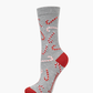 WOMENS CHRISSY CANES BAMBOO SOCK