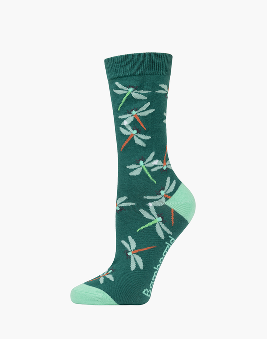 WOMENS DRAGONFLY BAMBOO SOCK