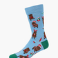 MENS FESTIVE QUOKKA BAMBOO SOCK