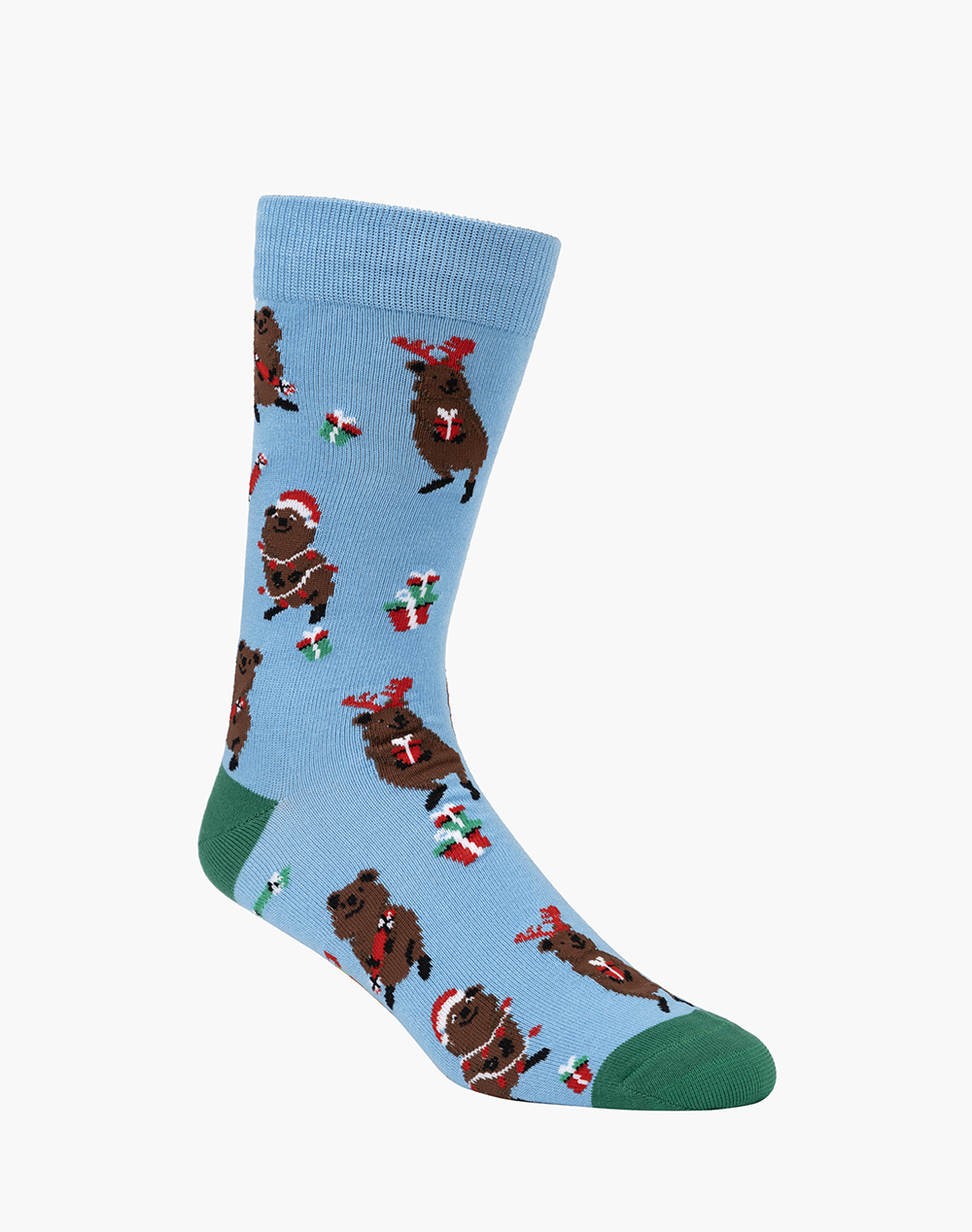 MENS FESTIVE QUOKKA BAMBOO SOCK