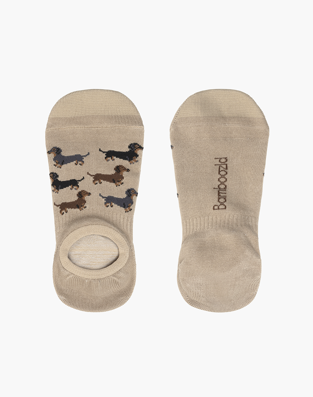 MENS DASH PUPS FOOTLET BAMBOO SOCK