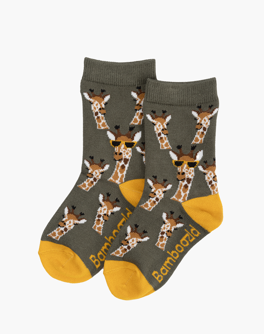 KIDS COOL GIRAFFE BAMBOO SOCK