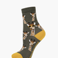 KIDS COOL GIRAFFE BAMBOO SOCK