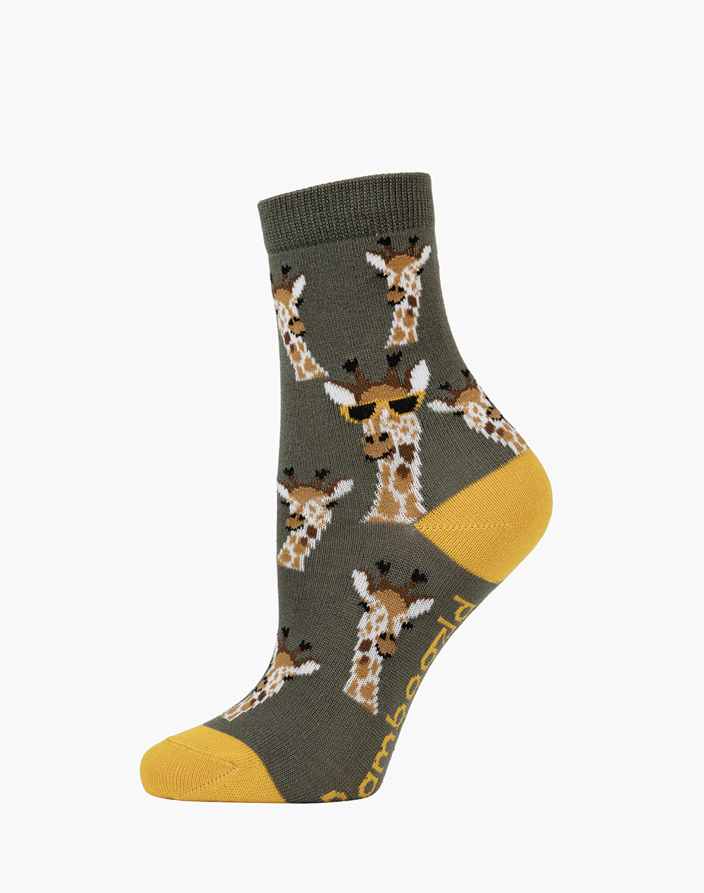 KIDS COOL GIRAFFE BAMBOO SOCK