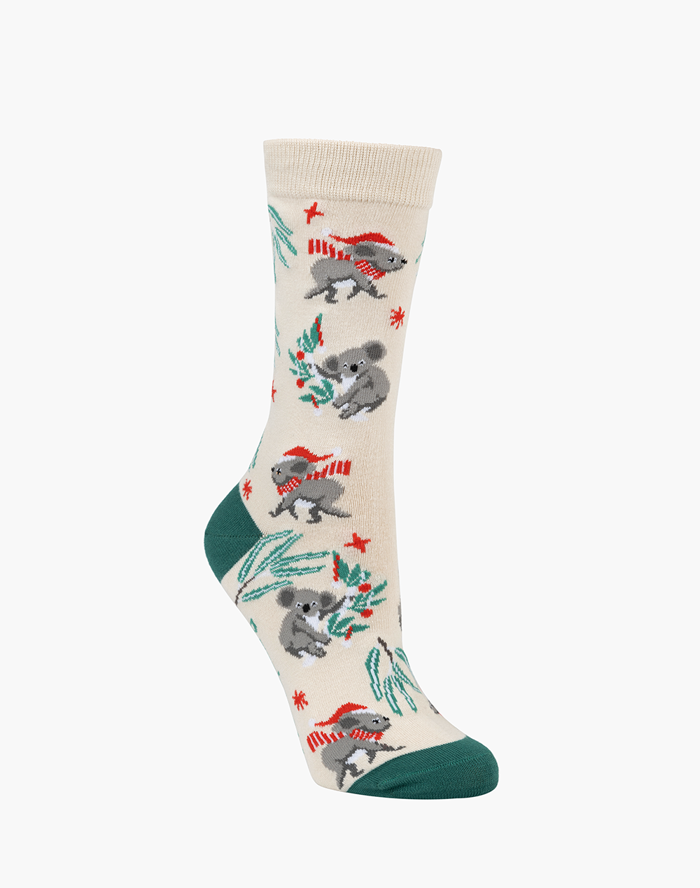 WOMENS CHRISSY GUMLEAF KOALA BAMBOO SOCK