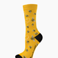 WOMENS HEART BEES BAMBOO SOCK