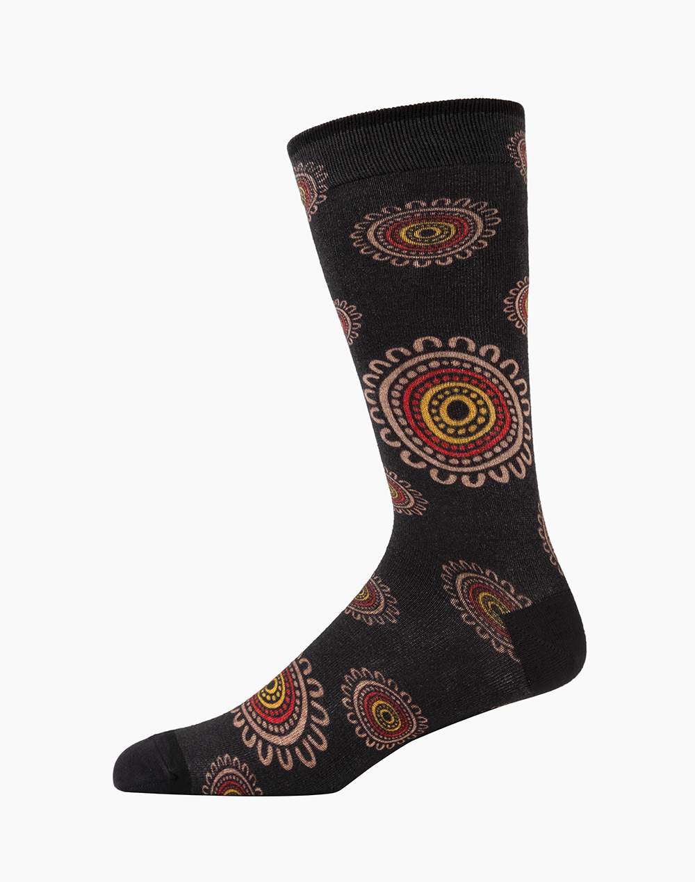 MENS NATIVE AUSTRALIAN CAMPFIRE BAMBOO SOCK