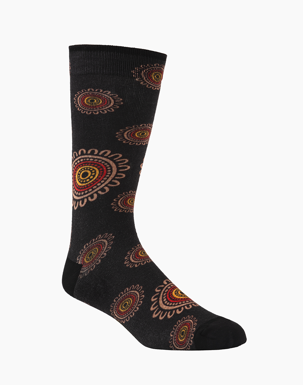 MENS NATIVE AUSTRALIAN CAMPFIRE BAMBOO SOCK