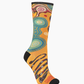 WOMENS NATIVE AUSTRALIAN RAINBOW SERPENT BAMBOO SOCK