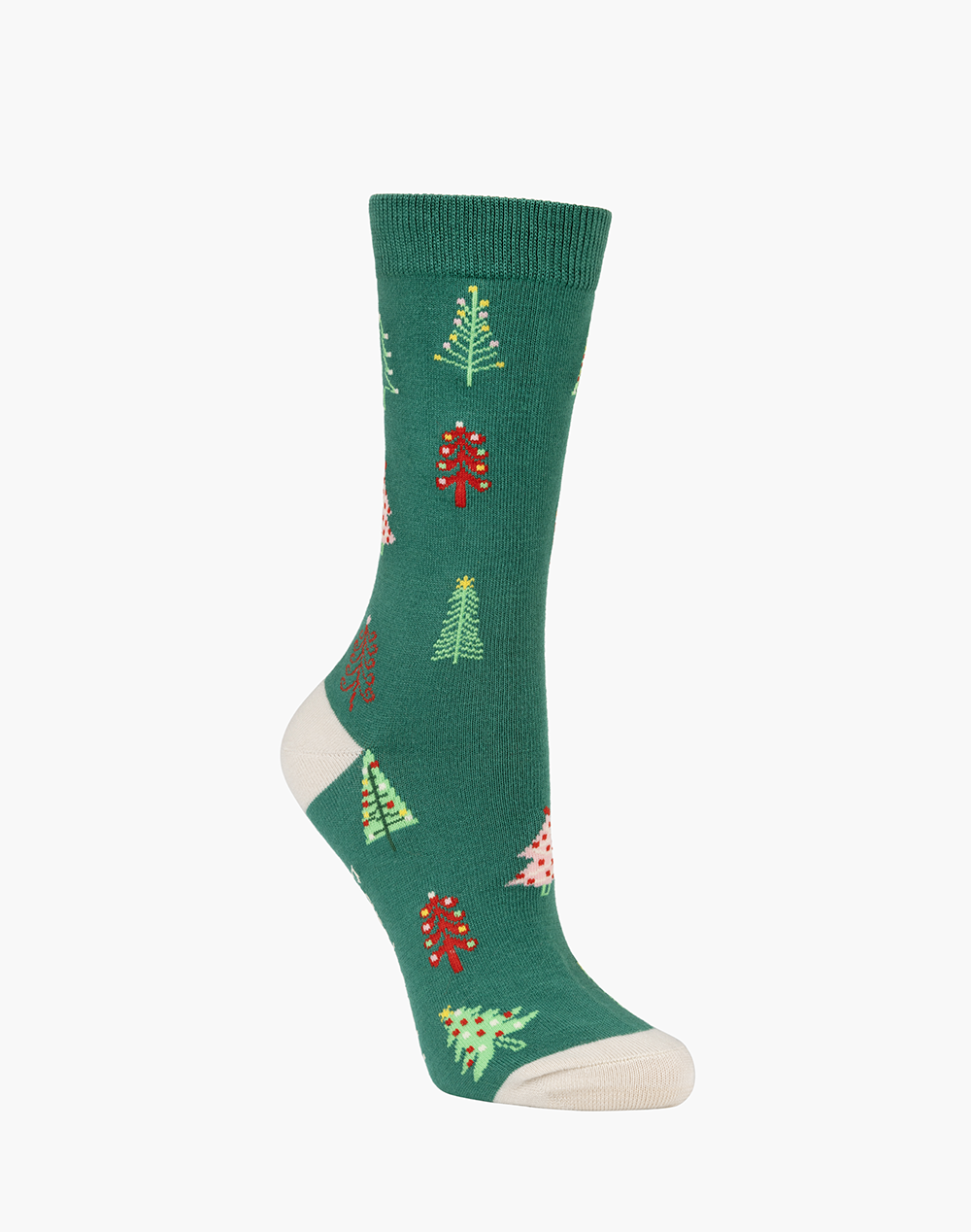 WOMENS DAINTY JOLLY TREES BAMBOO SOCK