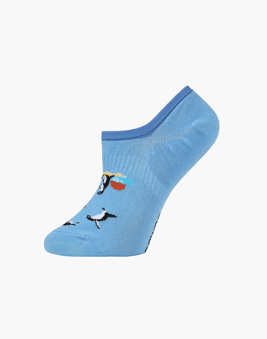 WOMENS LITTLE PENGUINS BAMBOO SECRET SOCK