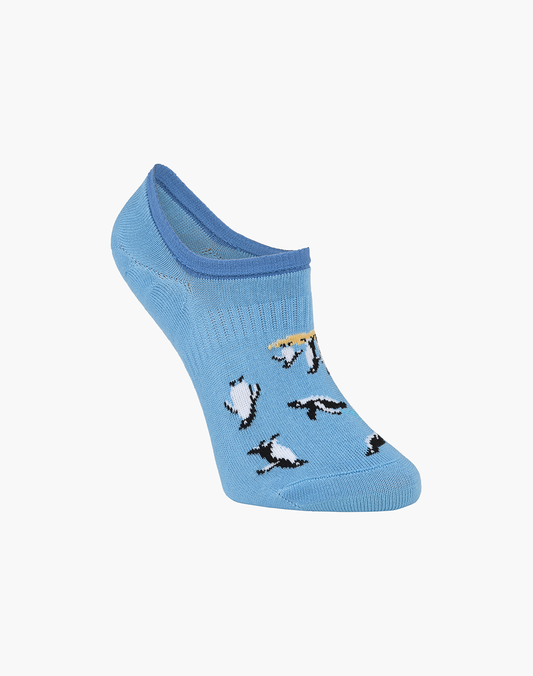 WOMENS LITTLE PENGUINS BAMBOO SECRET SOCK