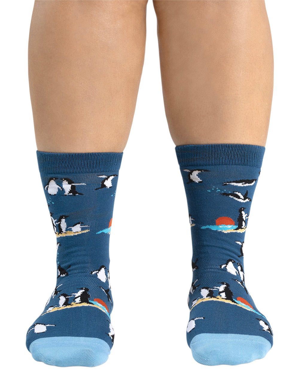 WOMENS LITTLE PENGUINS BAMBOO SOCK