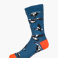 MENS MAGPIES BAMBOO SOCK