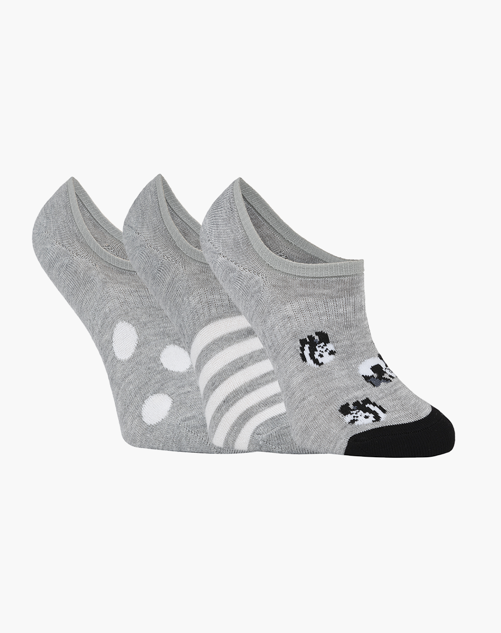 WOMENS PANDA 3PK BAMBOO SECRET SOCKS