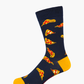 MENS PEPPERONI BAMBOO SOCK