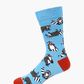 MENS RACCOONS BAMBOO SOCK