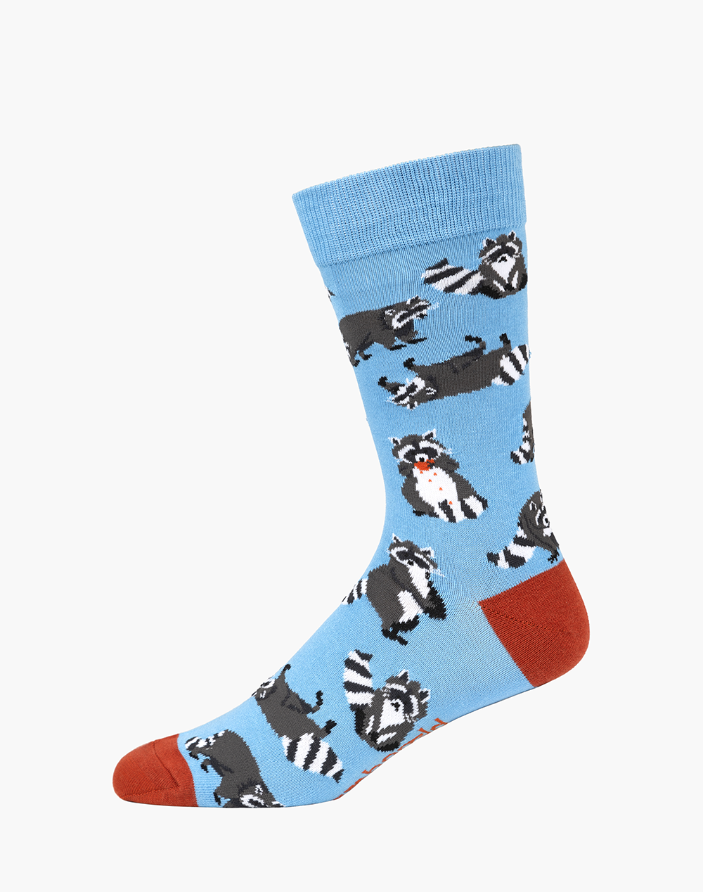 MENS RACCOONS BAMBOO SOCK