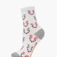 KIDS REINDEER FACES BAMBOO SOCK