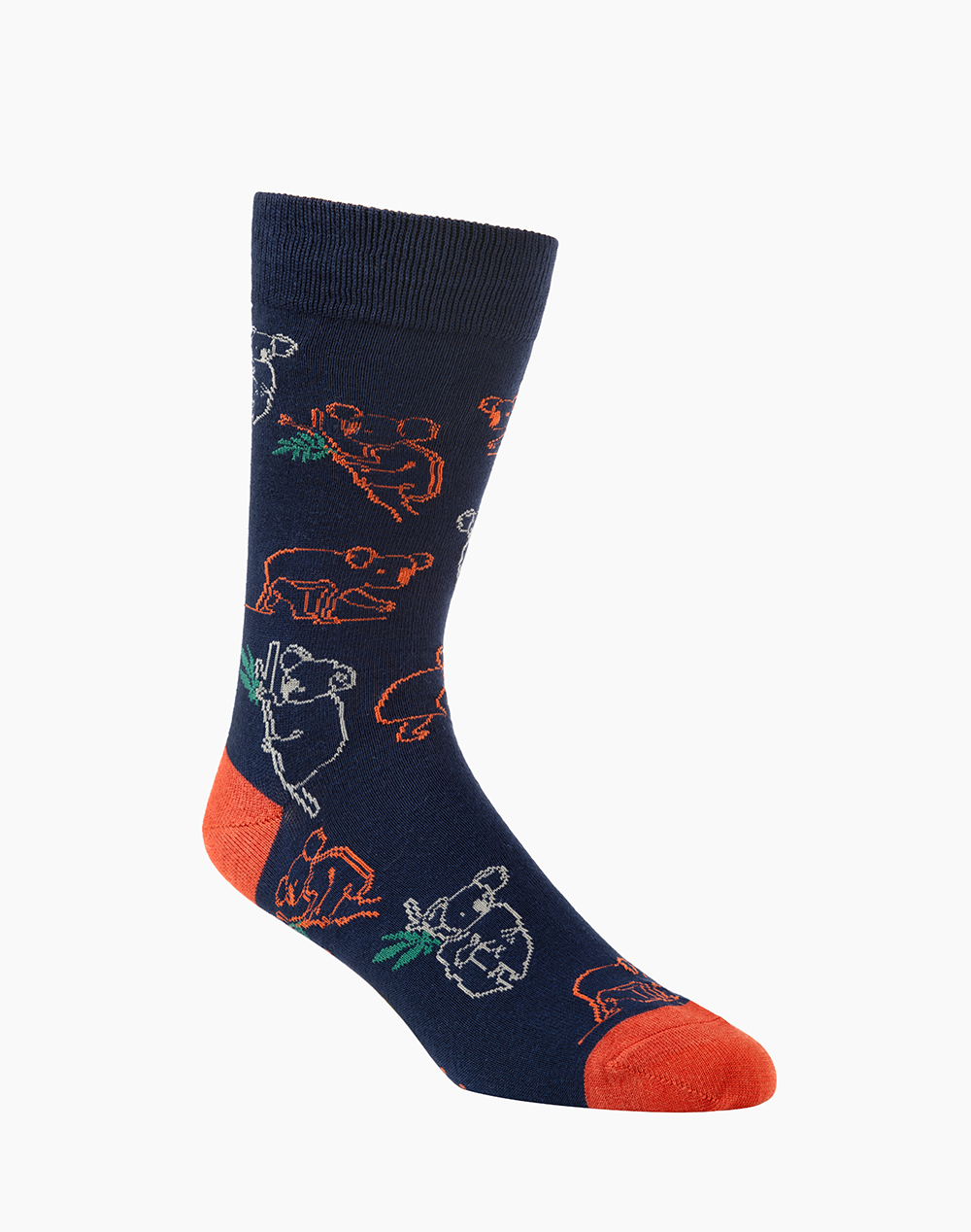 MENS SKETCH KOALAS BAMBOO SOCK