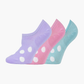 WOMENS SPOTS 3PK BAMBOO SECRET SOCKS