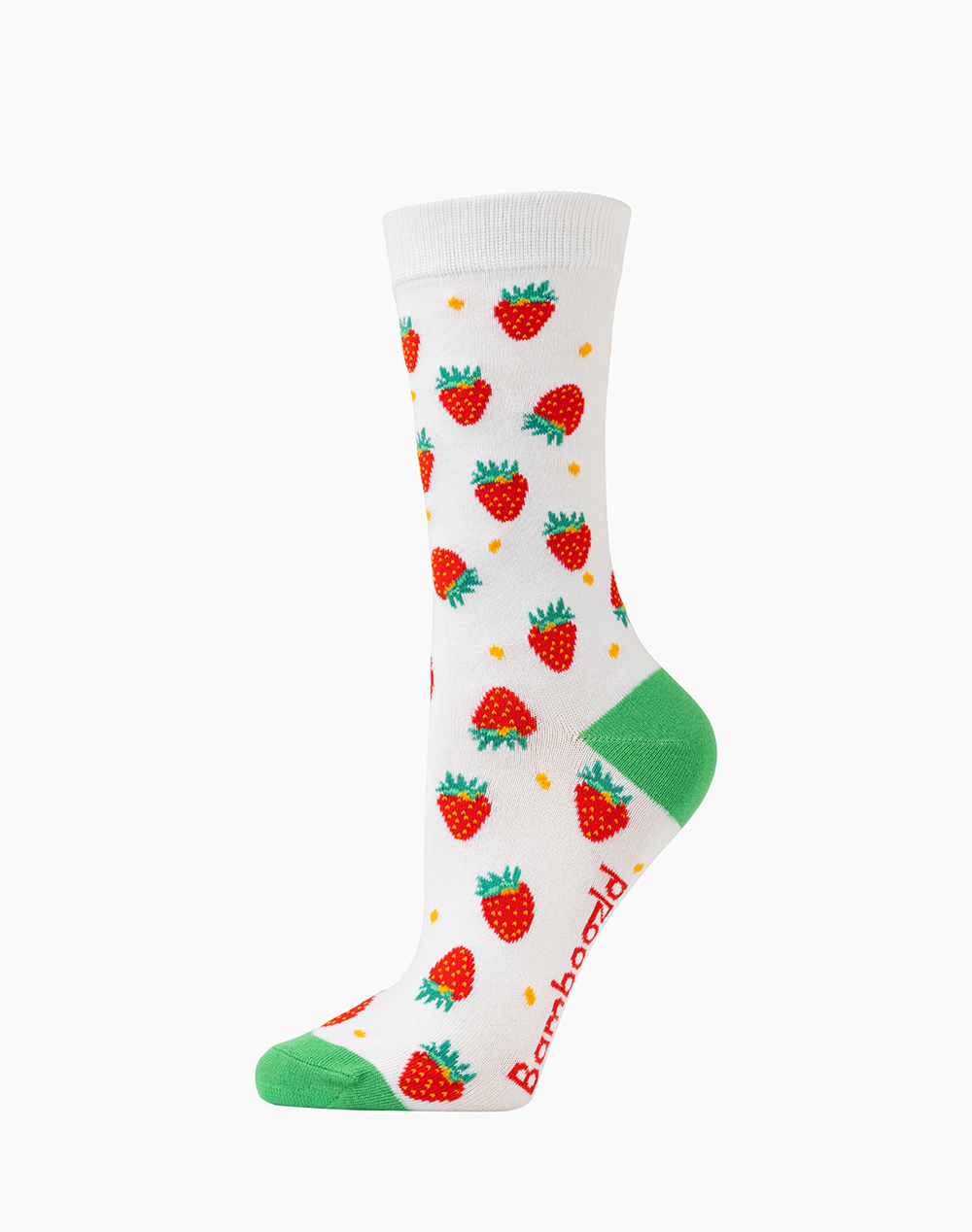 WOMENS STRAWBERRIES BAMBOO SOCK