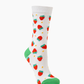 WOMENS STRAWBERRIES BAMBOO SOCK