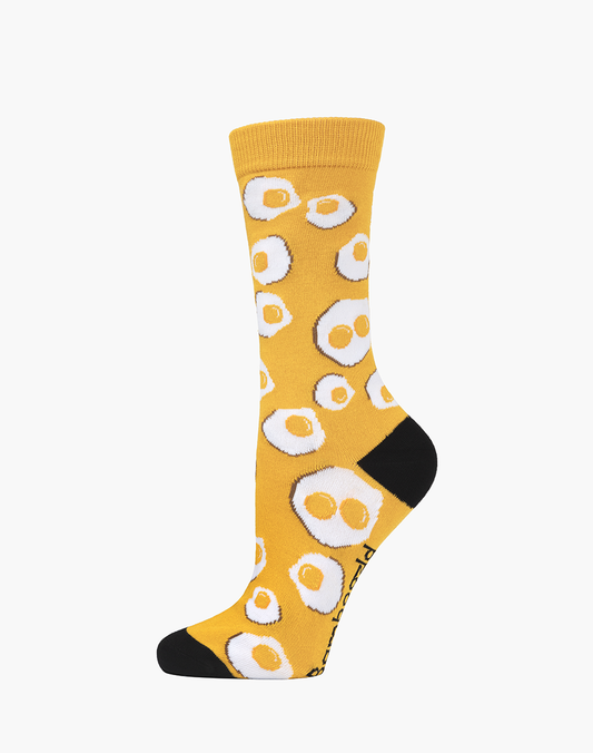 WOMENS SUNNY SIDE UP BAMBOO SOCK