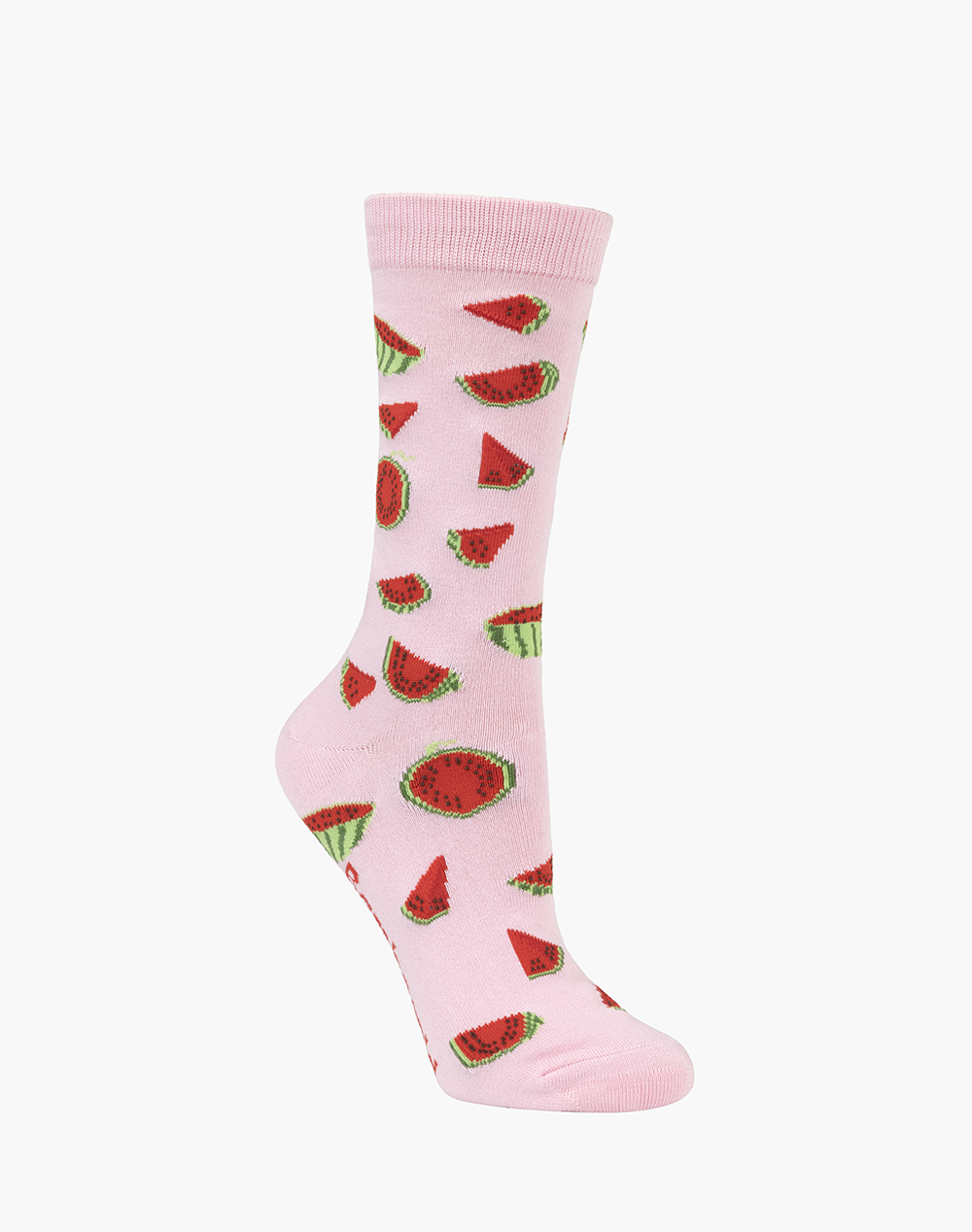 WOMENS WATERMELON BAMBOO SOCK