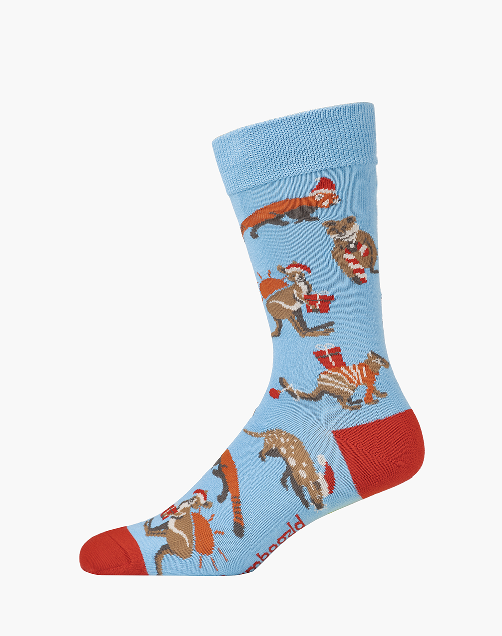 MENS XMAS MARSUPIALS BAMBOO SOCK