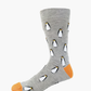 MENS PENGUINS BAMBOO SOCK