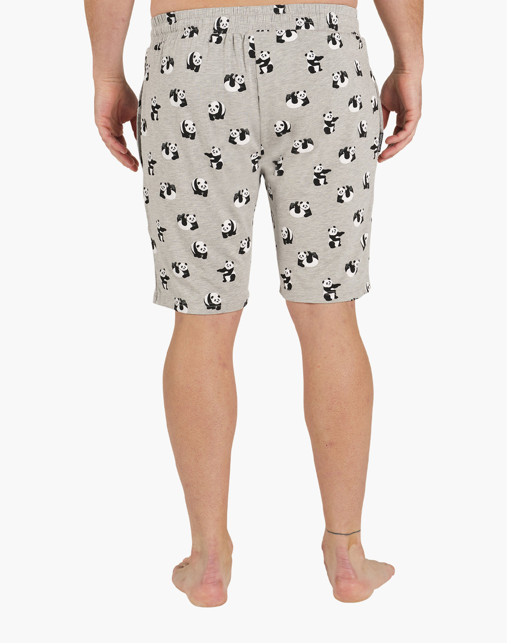 MENS PANDA BAMBOO JERSEY SLEEP SHORT Bamboozld