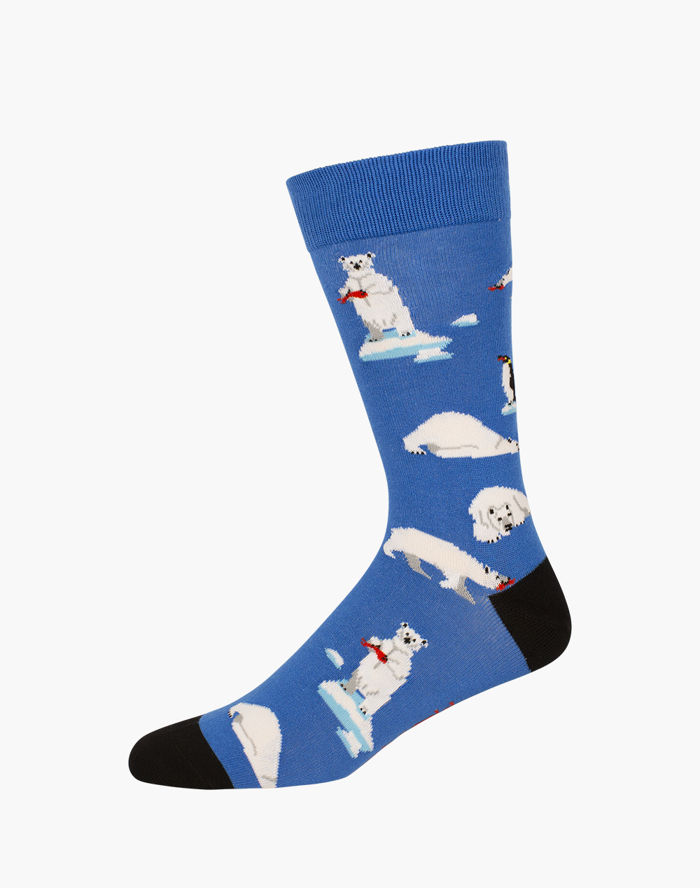 MENS POLAR BEARS BAMBOO SOCK – Bamboozld