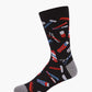 MENS BARBER SHOP BAMBOO SOCK