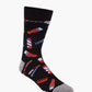 MENS BARBER SHOP BAMBOO SOCK