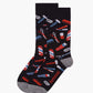 MENS BARBER SHOP BAMBOO SOCK