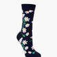 WOMENS DAISIES BAMBOO SOCK